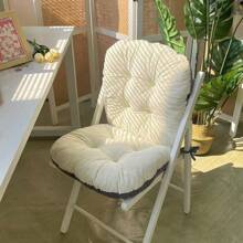 1 件柔软加厚靠垫，带靠背，长时间坐着很舒服，非常适合办公椅 - 彩色 - 查看 4