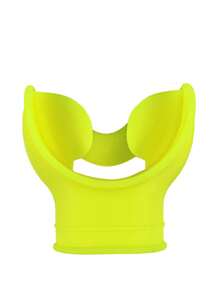 Tubo de respiración de silicona para buceo y esnórquel seco completo, equipo de buceo y esnórquel subacuático, boquilla de silicona para esnórquel - Multicolor - Ver 14