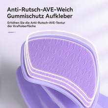 Beckenbodentrainer, 360° drehbarer Baffle-Beintrainer mit Hüft-Gummiband, Einstellbarer Kraft-Oberschenkeltrainer, Zählbarer Gesäß Trainer, Hüftkörper Trainer, für Po, Beine und Arme