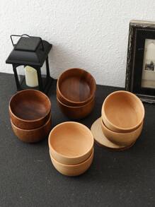 8件/4件/1件木碗套装，红木碗，山毛榉木碗，木碗套装