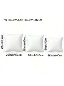2pcs Cow Print Throw Pillow Covers - Western Style, Zipper Closure, Suitable For Home, Office, Bedroom, Living Room, Sofa Decoration,Without Inserts, Polyester 100%,16x16 18x18 20x20 Inches, Single-Sided Print. - Multicolor - View 5