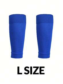 Unisex Sports Leg Compression Sleeve, Elastic Soccer Shin Guard, Suitable As Sports Gift For Valentine's Day - Multicolor - View 6