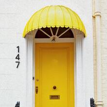 1pc 6" Stainless Steel Floating House Number, 152mm Metal Modern House Numbers #0-9, Outdoor Address Sign, Metal Door Number(Random Adhesive Pattern) - With Adhesive Backing - View 12