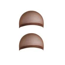 2 szt. ultracienkich czepków na perukę, elastycznych czepków na perukę z siateczki, oddychających i miękkich czepków na perukę z nylonowej siateczki, czepków na perukę do codziennej pielęgnacji, damskich czepków na perukę o wysokiej elastyczności, jednolitych kolorów nylonowych czepków na perukę z koronką do użytku domowego, na wesele, na każdą porę roku