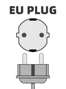 UKLISS Gray Gold/Black Rose Gold 2-In-1 Multi-Functional Hair Styler (200M Negative Ions For Frizz-Free Shine) | Negative Ion Hair Straightener & Hair Dryer | High-Power High-Speed Airflow + Fast Heating | 3 Adjustable Temp Settings + LCD Digital Display - EU F Type Plug(220-240V) - View 11