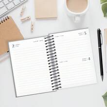 iscool Mini 2026 Agenda Hardcover Urban Flow Fluid - than chì - Xem 9