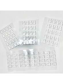 10pcs Sonny Angels Figurine Accessories, Transparent Double-Sided Adhesive Tapes, Suitable For Blind Box Toys, Collectible Figurines, Home Essentials, Can Be Attached And Removed Without Leaving Marks
