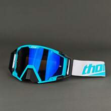 Thor Unisex PC Lens Motocross Riding Goggles,Dirt Bike Goggles, Motorcycle Goggles ATV Goggles Ski Goggles Windproof Glasses Racing Goggles,Winter Outdoor Sports Protective Eyewear, Windproof Sandproof Goggles For Ordinary Decorative Use Skiing Snow Windproof