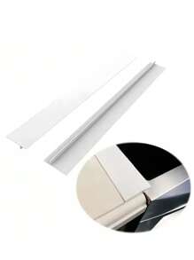 1pc Durable Silicone Kitchen Gap Sealing Strip, Waterproof, Heat-Resistant, Oil-Proof, Suitable For Sealing Gaps Between Kitchen Cabinets, Ovens, Appliances, Washers, Stoves, Practical And Reusable, Easy To Cut To Fit, Easy To Clean, Essential For Home And Restaurant