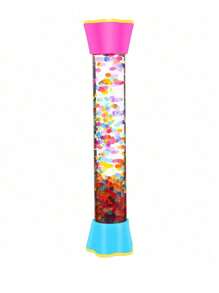 Sensory Tubes Set - Calming Toys For Kids - With Glitter Bottle, Gravity Spinner, Bubble Drop Spiral Tube - Promotes Calmness & Independent Play - Securely Sealed, No Leaks-3 Packs