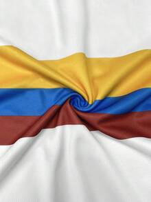 男士青年足球服 | 舒适运动T恤 | 几何图案百搭训练休闲上衣 | 夏季/秋季 | 足球训练装备 | 紧身球衣 - 白色 - 查看 5