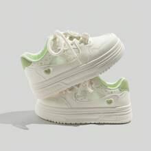 Women Skateboarding Shoes - 88-5112白綠(單網) - 查看 8