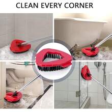 8-Pack Reusable Mop O Cedar Easywring 1-System, Microfiber Spin Mop Refills Compatible With 2-In-1 Triangle2025 - trắng - Xem 6