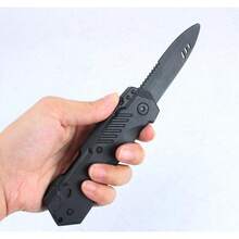 1件 2026新款逼真伸缩弹簧刀，恶作剧恐怖伸缩刀 - 生日礼物、复活节礼物、搞怪礼物、玩具、新品畅销、新品热销、新品上市、新奇玩具、恶作剧刀、搞怪玩具、伸缩刀 - 彩色 - 查看 6