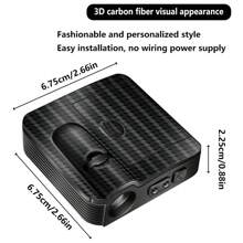 4-Piece Set Of Door Lights - Pink Pentagram Projection Light - Universal Wireless Door LED Projection Light, Suitable For Door Steps Of Various Brands Of Cars, LED Pink Sun And Moon Welcome Sign Projection Light