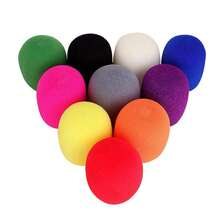 10pcs Sponge Foam Covers Windscreen Windshield Mic Cover For Handheld Microphone - Color Mixing - View 7