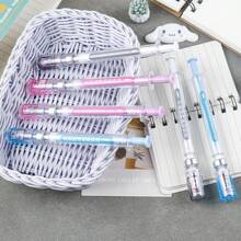 6 Farben, zufälliger Nadel-Röhren-Formstift, 0,38 mm kreative Simulation Nadel-Röhren-Form Schülerspaß Stift, Medizinisches Personal Unterschrift Schreiben Gelstift, Stift, Bürobedarf, Stifte