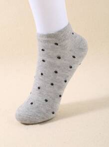 20 双儿童短袜：糖果色、蕾丝蝴蝶结、心形图案、条纹、柔软、舒适、休闲、百搭、学生踝袜 - 适合日常使用，随机混色