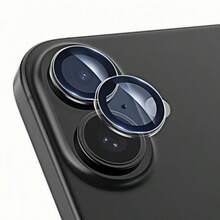 Bộ 3 miếng dán bảo vệ ống kính camera trong suốt, tương thích với iPhone 11-17, 17/17 Pro/17 Pro Max/17 Air/16/16e/11/1/14/13 Pro/14 Pro Max/15/15 Plus/15 Pro Max, miếng dán ống kính cường lực chất lượng cao, bảo vệ toàn diện 3D trong suốt hiệu quả. - Trong sáng - Xem 8