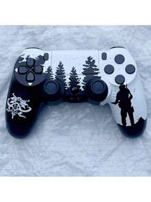 PlayStation Dualshock 4 Camouflage Wireless Controller With Chargeable Cable - 模型 3 - 查看 2