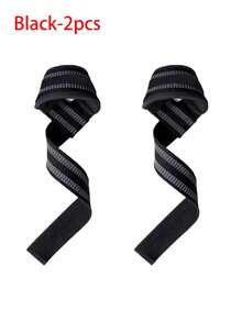 2条装可调节腕带，举重带，引体向上带，举重腰带，健身房训练护腕 - 彩色 - 查看 7