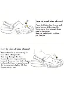Sanrio Hello Kitty Men's/Women's Shoe Decoration -3D Cute And Stylish Detachable Shoe Decoration, Suitable For Clogs And Sandals In Spring And Summer
