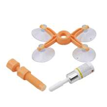 Kit de reparación de parabrisas de coche, sellador de resina de parabrisas de vidrio agrietado de fijación rápida, pulido de pantalla de ventana de coche WWXW - 1 - Ver 3