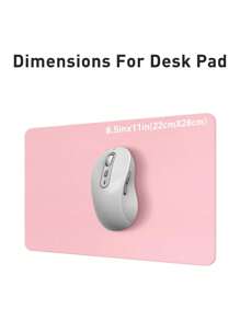 Fates Advanced Napa Texture PVC leren lichte bureau-onderlegger, dubbelzijdig gebruik, bureau-onderlegger, grote muismat, antislip PU leren bureau-onderlegger, laptop-onderlegger, waterdichte bureau-onderlegger voor kantoor en thuis (vijf maatopties, dikte 0,1 mm)
