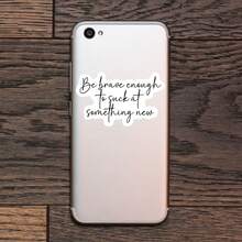 1 Miếng dán khẳng định Hãy thử điều gì đó mới, Miếng dán vinyl tư duy phát triển nữ tính cho bình nước, máy tính xách tay, ô tô, nhật ký, Miếng dán trích dẫn động lực cho phụ nữ, Miếng dán khuyến khích sức khỏe tâm thần chống thấm nước bóc ra và dán, Quà tặng tích cực cho cô ấy - Nhiều màu - Xem 6