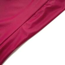 RAUDAX 女式简约运动骑行服，高弹力全拉链前片，双层面料，透气后片，适合公路骑行、跑步、骑自行车 - 酒紅色 - 查看 8