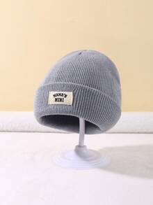 3 件装婴儿冬季帽子舒适针织帽，适合男婴和女婴，柔软幼儿帽 - 彩色 - 查看 19