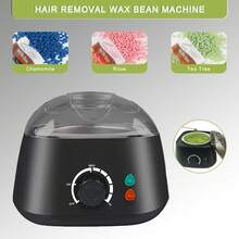 4 Packs Wax Beads And 20 Applicator Sticks, Waxing Kit, Wax Warmer, Wax Pot For Hair Removal: Wax Heater Kit For Waxing, Painless Waxing Machine For Full Body - 英規插(220-240V) - 查看 2