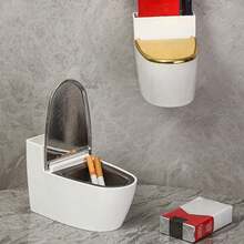 1pc Premium Wall-Mounted Toilet Ashtray - Stylish Decor For Home, Hotel & Office - Durable & Space-Saving, Perfect Multi-Functional Gift For Men, Women, Friends & Family - Ideal For Birthdays, Holidays & Home Decor