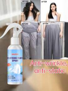 Anti-Wrinkle & Anti-Static Spray - Quickly Removes Wrinkles From Clothes, Leaving Them Smooth And Fresh. Can Be Used On Clothes, Curtains, Bedsheets, Etc. To Quickly Eliminate Static. Suitable For Home Use, Travel Or Quick Clothing Touch-Ups. Gift - Multicolor - View 2