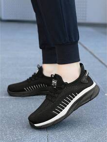 Zapatos de verano para hombres, zapatos deportivos para hombres, de malla transpirable, suela suave y cómoda, zapatos para correr casual