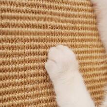 1PC Sisal Cat Scratch Board Sturdy Cat Scratch Pillar Heavy Duty Anti-Scratch Mat Cat Gift For Living Room Bedroom Sofa Wall Cat Owner Cat Exercise And Rest Promote Scratching Habits Valentine's Day Thanksgiving Party Birthday Gifts