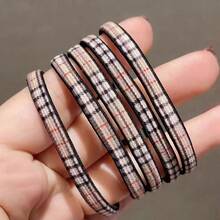 5 buc elastice de păr cu imprimeu leopard, culoare cafea, bentițe groase de înaltă elasticitate, elastice de păr simple și elegante pentru coadă de cal, suporturi pentru coadă de cal, elastice de păr, benzi de cauciuc pentru păr, frânghie de păr, accesorii de păr - Multicolor - Vizualizare 14