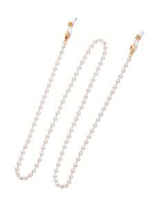 Bộ 2 chiếc dây đeo kính thời trang nữ đính ngọc trai giả, dây đeo kính hạt ngọc trai giả, dây đeo kính chống trượt, dây đeo kính đọc sách, dây đeo kính du lịch. - Nhiều màu - Xem 7