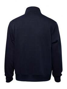 Men's Quarter Zip Pullover Hoodie - Multiple Colors Available - 藏蓝色 - 查看 5