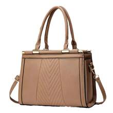 Women Top Handle Bags - 棗紅 - 查看 3