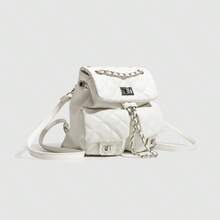 Multipurpose Small Backpack - 화이트 - 보기 4