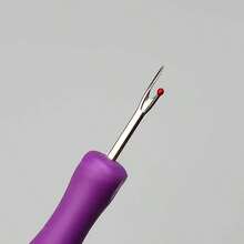 5.3 inch 1 dụng cụ tháo đường may bằng cao su màu tím, tay cầm tiện dụng, dụng cụ tháo chỉ, dụng cụ cắt chỉ, dụng cụ tháo chỉ, phụ kiện may vá & vật dụng cho đồ thủ công, chần bông, may viền - Nhiều màu - Xem 10