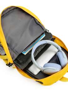 1 件户外徒步背包，大容量男女通用防水耐用旅行背包，轻便徒步旅行包，配有可调节肩带，适合户外运动、露营、旅行 - 彩色 - 查看 6