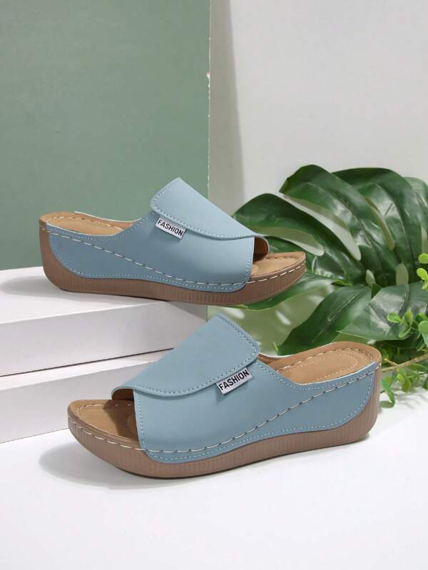 Casual Beach Slippers, Fashionable Multi-Function Comfortable Wedge Shoes, Bohemian Style