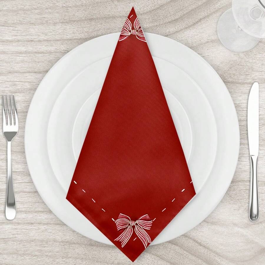 Christmas Printed Napkin 45x45cm