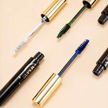 Colored Mascara Set - Long Lasting Waterproof Hyperallergenic Volumizing Eye Mascara, Colorful & Green For Women