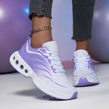 Orthopedic Walking Shoes For Women 2025 Women's Lightweight Running Shoe Breathable Athletic Sneakers For Workout, Gym & Daily Walk With Comfortable Air Cushioned Non-Slip Sole - 紫色 - 查看 2