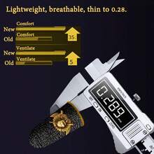 12 piezas de Dedales para dedos, Protector de pulgar para gamers, Guantes transpirables y sin costuras para pantalla táctil, para evitar el sudor en los juegos del teléfono - Multicolor - Ver 8