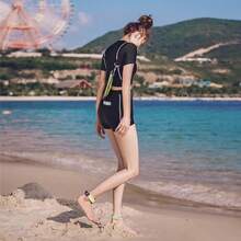 Swim Gear Sets - 6662 Manga corta negra - Ver 8