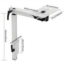 YUNRUX Table Bases - Silver - View 2